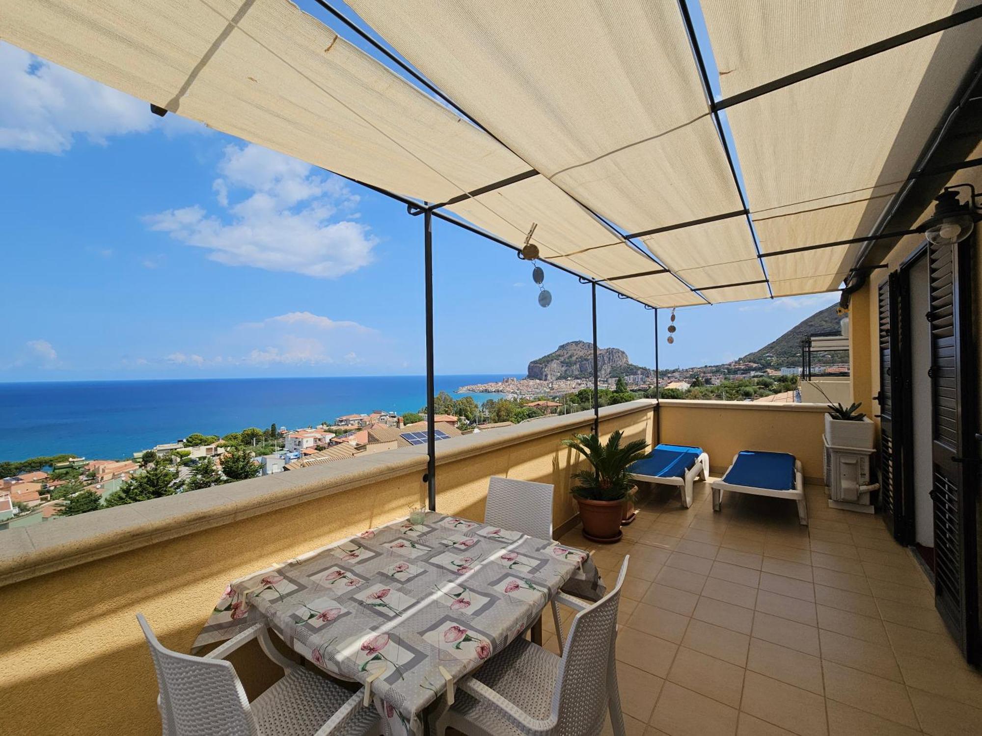 Apartamento Casa Panorama Santa Lucia Cefalú Exterior foto
